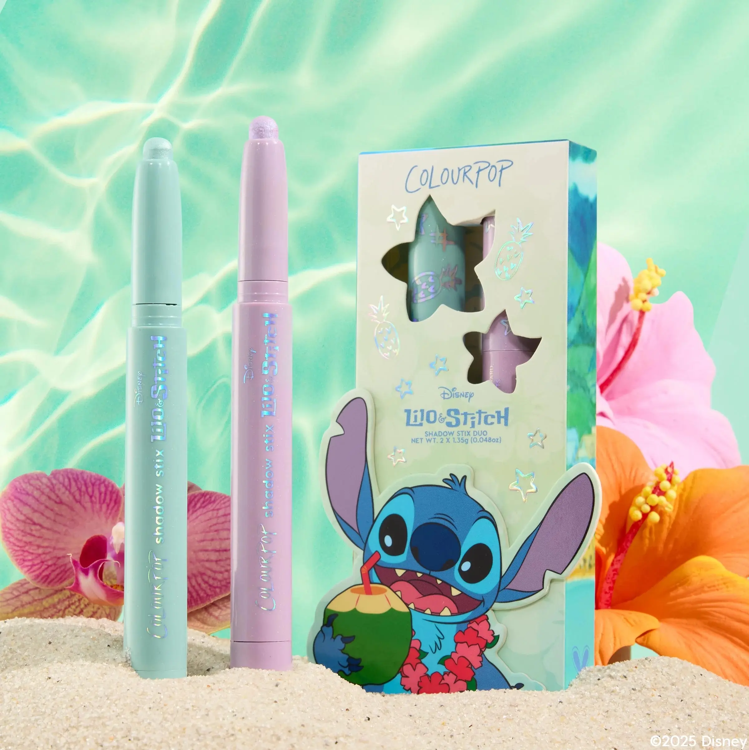 ColourPop x Lilo & Stitch Cute and Feisty Shadow Stix Duo - Disney 0984
