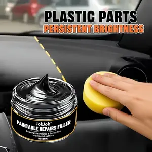 Car and Motorcycle Plastic Repair Agent, Scratch Remover, Nano Coating, Nanotechnology Coating, Glossy Finish, Tire and Interior Wax, Jokjok Brand