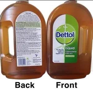 3 pack Dettol Antiseptic Disinfectant Liquid 750ml - Effective Disinfection Solution for Various Surfaces