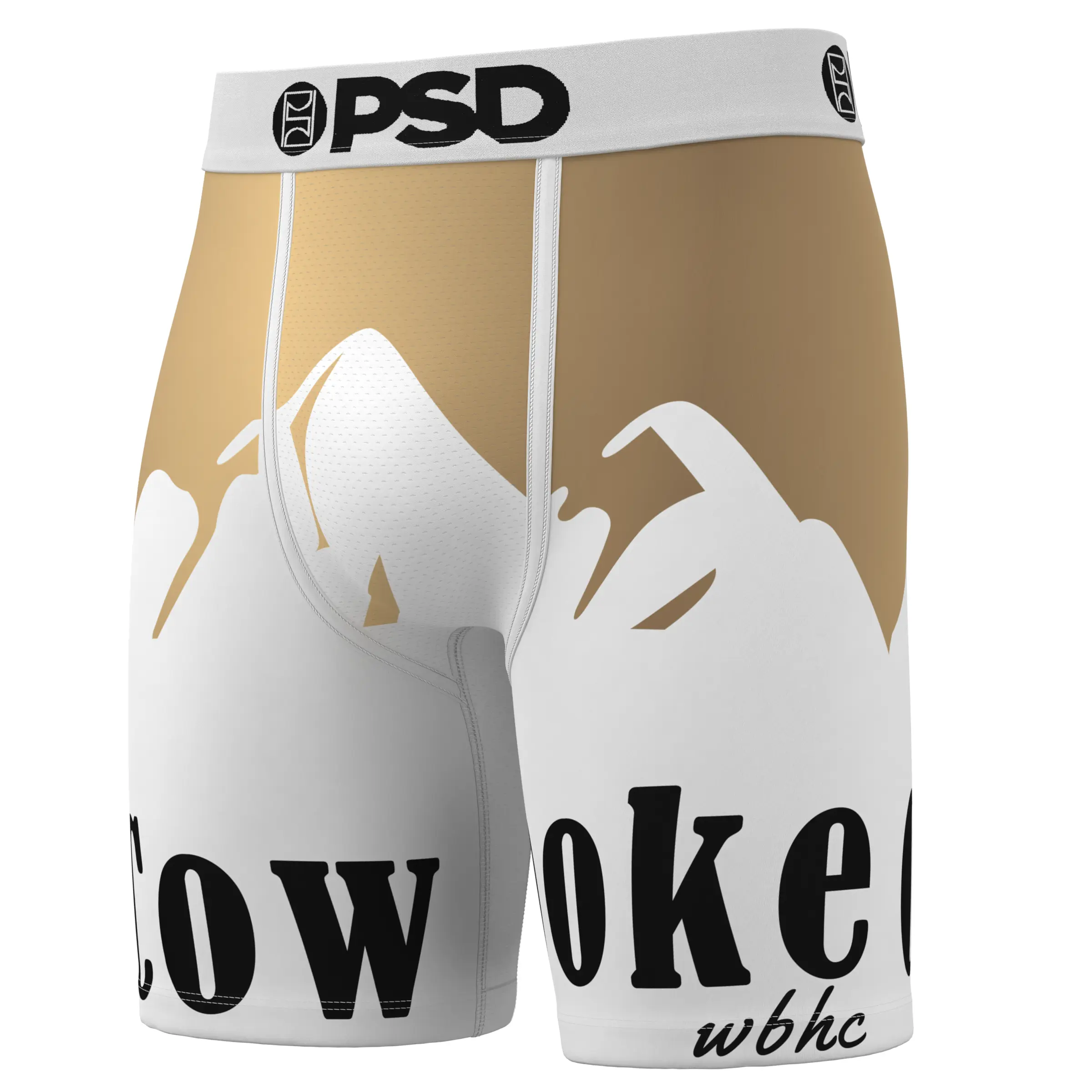 PSD Mens Whiskey Bent Cowpoke Boxer Brief - Standard Length 7 Inch Inseam, Soft and Breathable Poly Blend Fabric