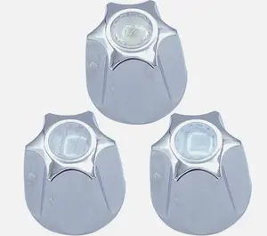 Price Pfister Shower Knobs 3 Piece Replacement for Tub Shower Faucet Handle Chrome Finish