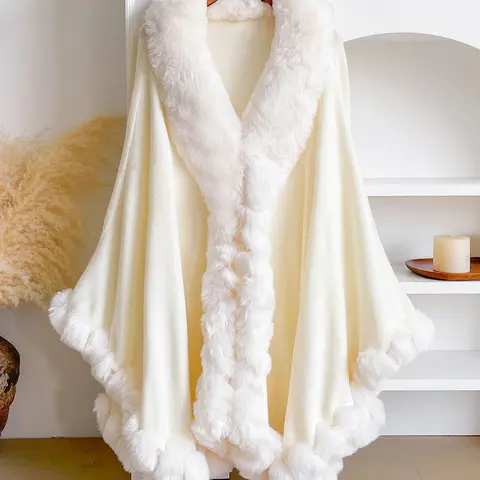 Women's Elegant Fashion Scarf, Warm Plain Shawl for Fall & Winter, Stylish Accessory for Daily Wear, Air-Conditioned Rooms