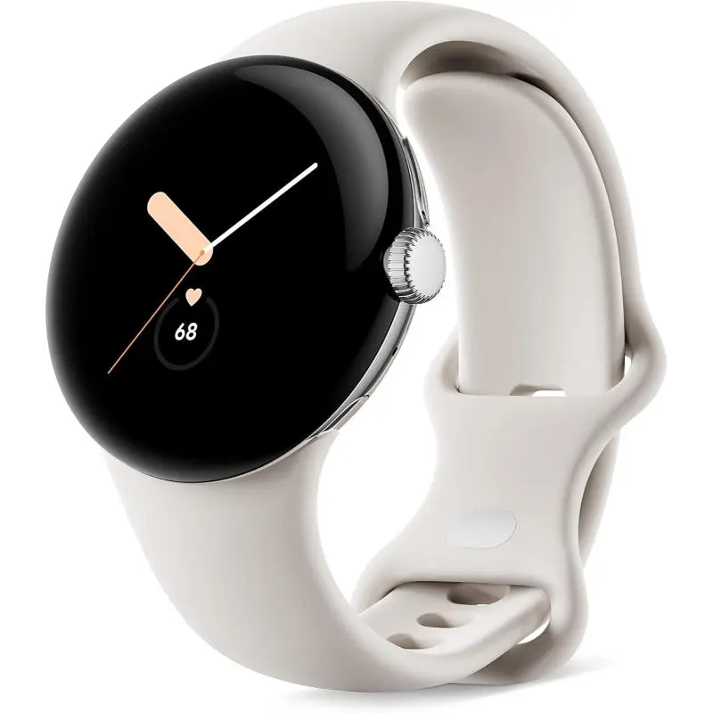 Refurbished Google Pixel Watch (2022) (GPS Only, No Cellular) Stainless Steel Good Condition with 1 Year Warranty