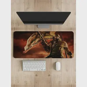 Fallout New Vegas Mouse Pad Different sizes Personalized Printing Gaming Mouse Pad Customized Mouse Pad Game, Anime, Desk Mat