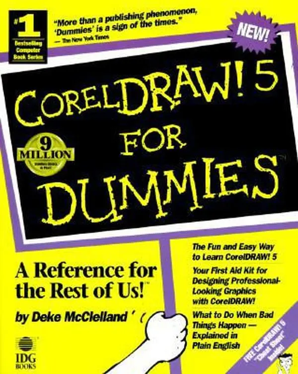 USED-Coreldraw ! 5 for Dummies by Deke McClelland (Paperback)