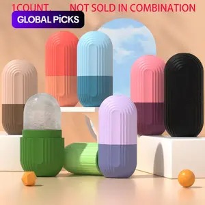 Silicone Ice Face Roller, Reusable Lightweight Ice Compression Facial Care Tool (1 Count), Facial Tools, Manual Massage Tool, Handheld Tool, Bathroom Accessory, Beauty Ice Roller for All Seasons #GLOBAL PICKS