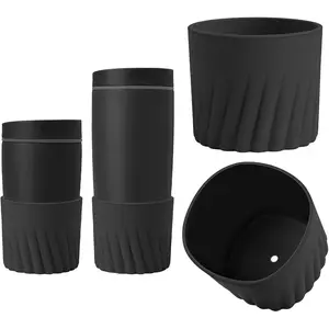 2 count Higher  Boot for  SmoothSip Slider 12oz 20oz & 24oz with Handle, Textured Anti-Slip Protective Sleeve for Travel Coffee Mug, Coffee Tumblers Accessories for Prevents