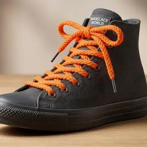 Thin Braided Rope Shoelaces