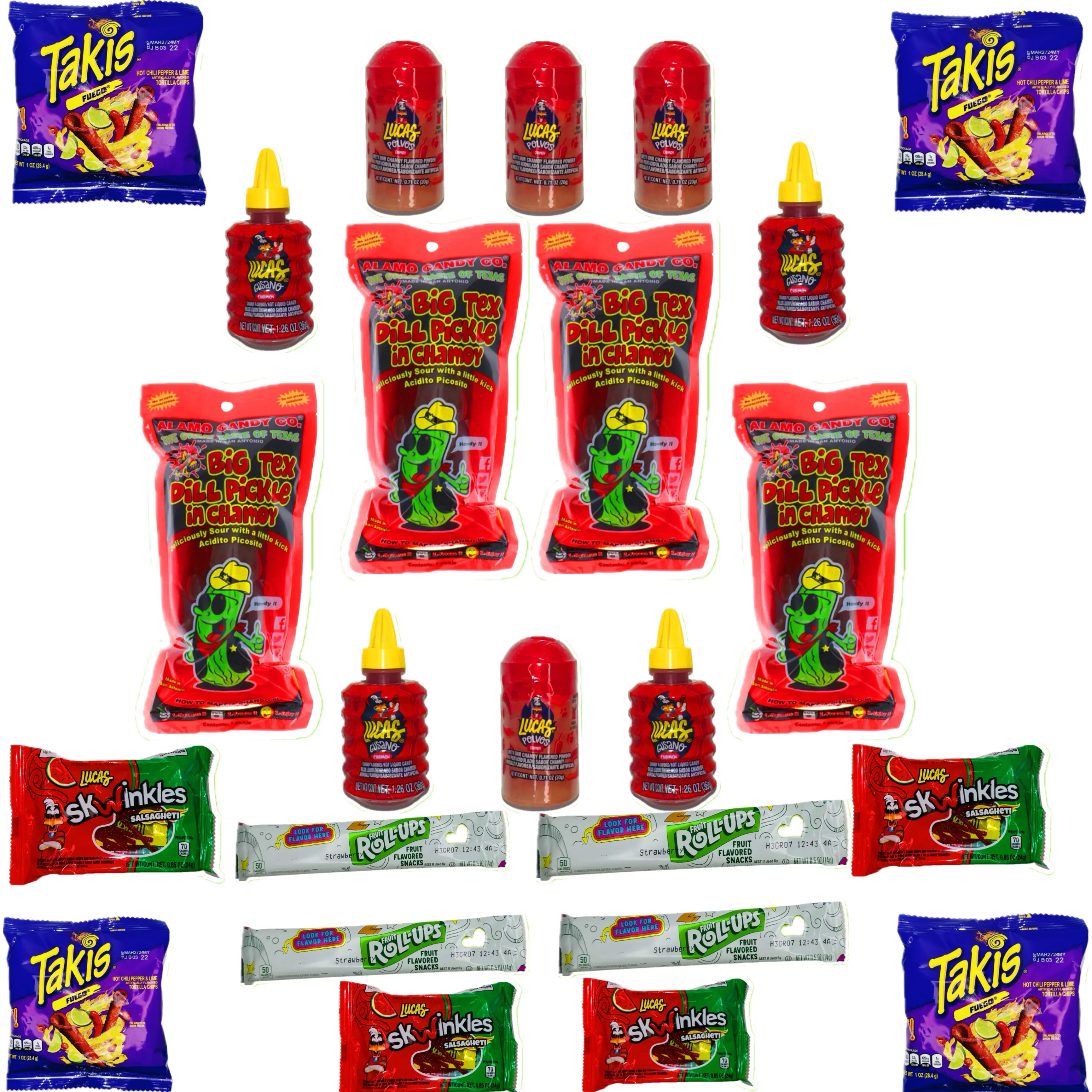 Family Big Tex Takis Chamoy Pickle Kit