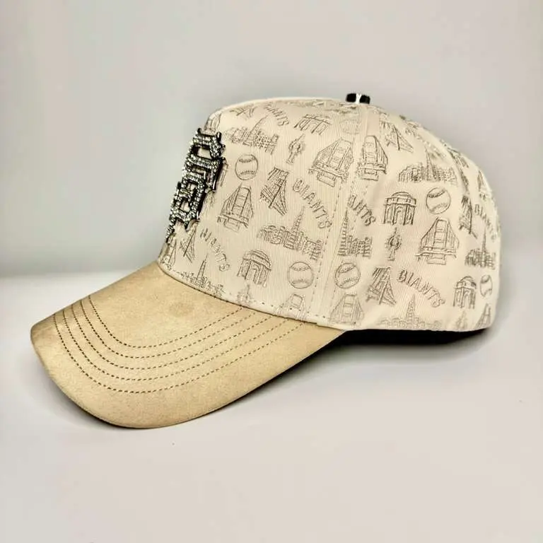 Premium quality Hat S. Cristal beige