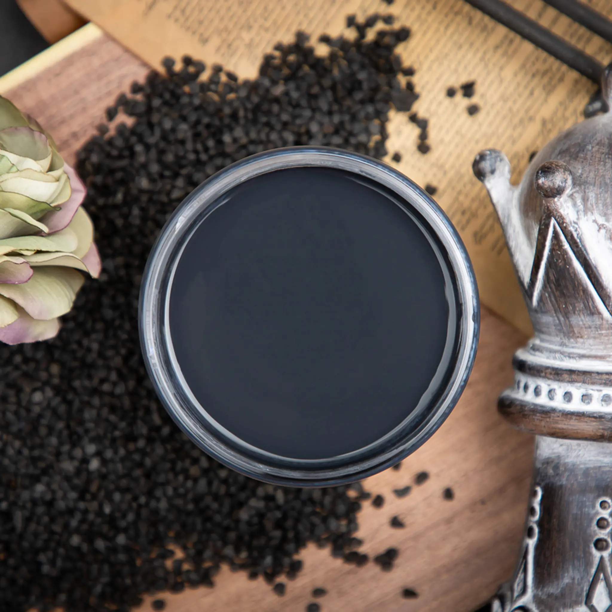 Dixie Belle Paint | MIDNIGHT SKY BLUE  Chalk Mineral Furniture Paint | Original Product  Rich Color & Versatile Application for Furniture & Home Decor
