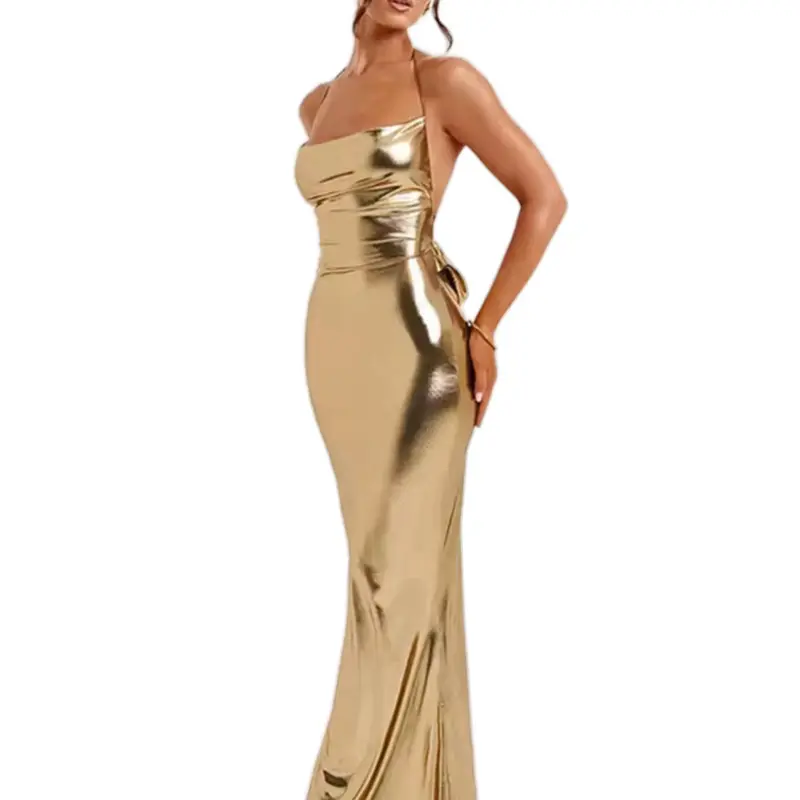 gold prom dress halter - TikTok Shop gold prom dress halter - TikTok Shop