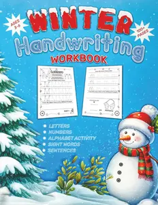 ABC Learn to Write - Handwriting Practice Workbook for Pre-K: Alphabet Letter Tracing, Numbers, Sight Words, Mazes, Dot to Dot, Matching