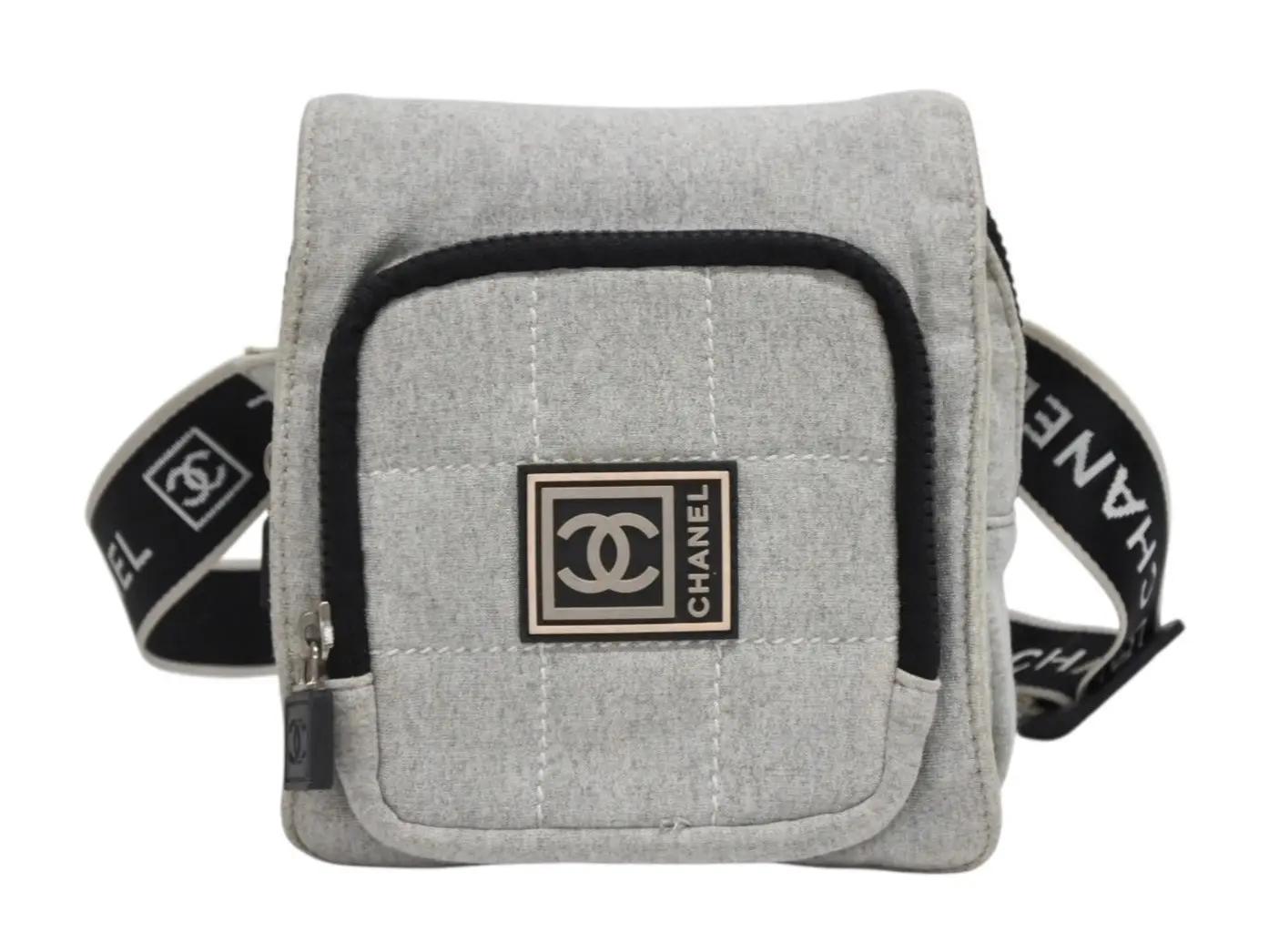 Pre-owned CHANEL Canvas Crossbody Bags Sports Line Waist Bag