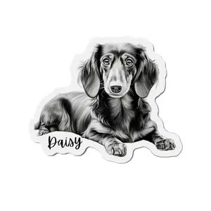 Dachshund Puppy Custom Dog Magnet
