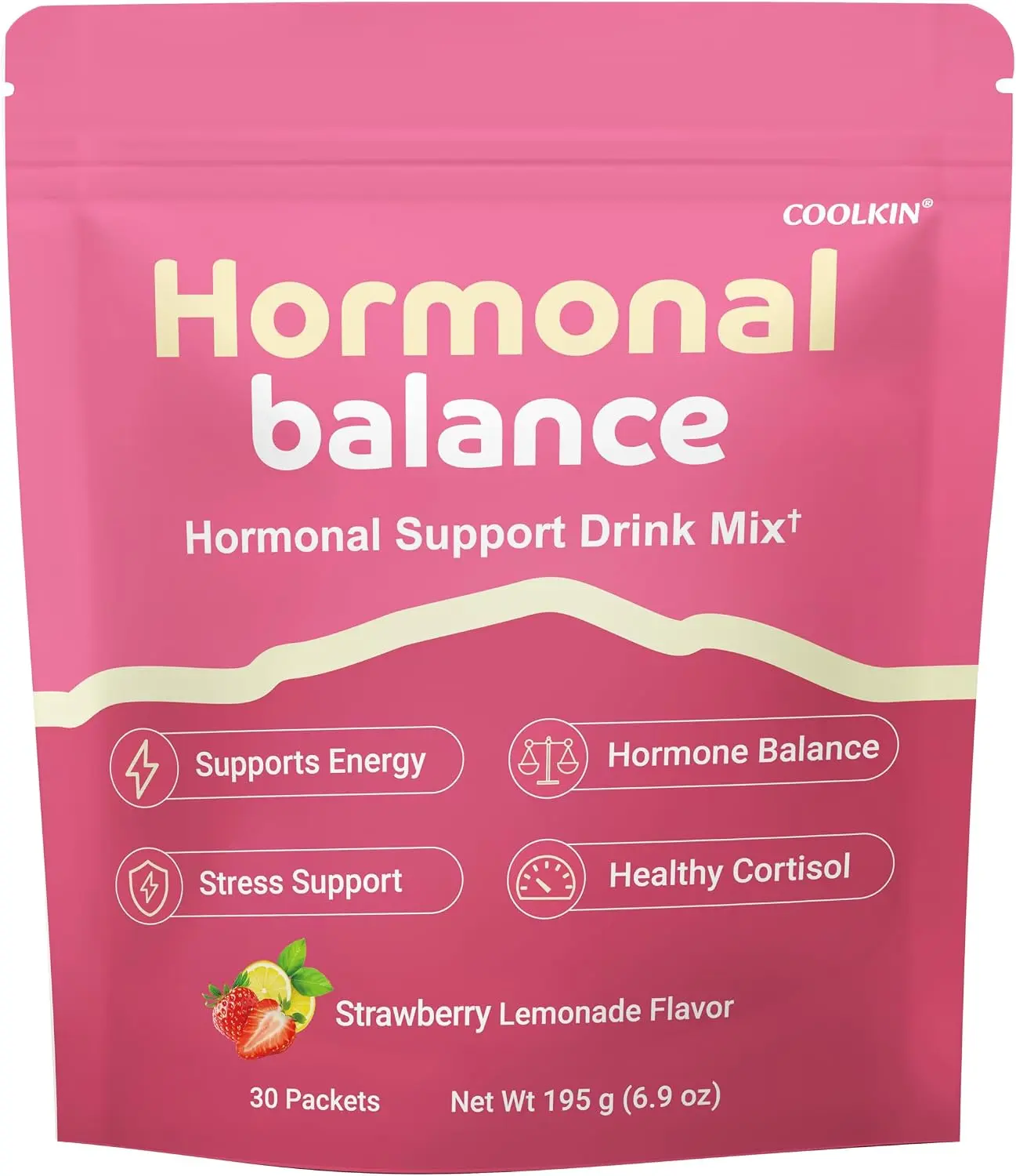 Female Hormone Balance, Energy Support, Powder Supplement, 30 bags  Vitamin Dietary Optimum