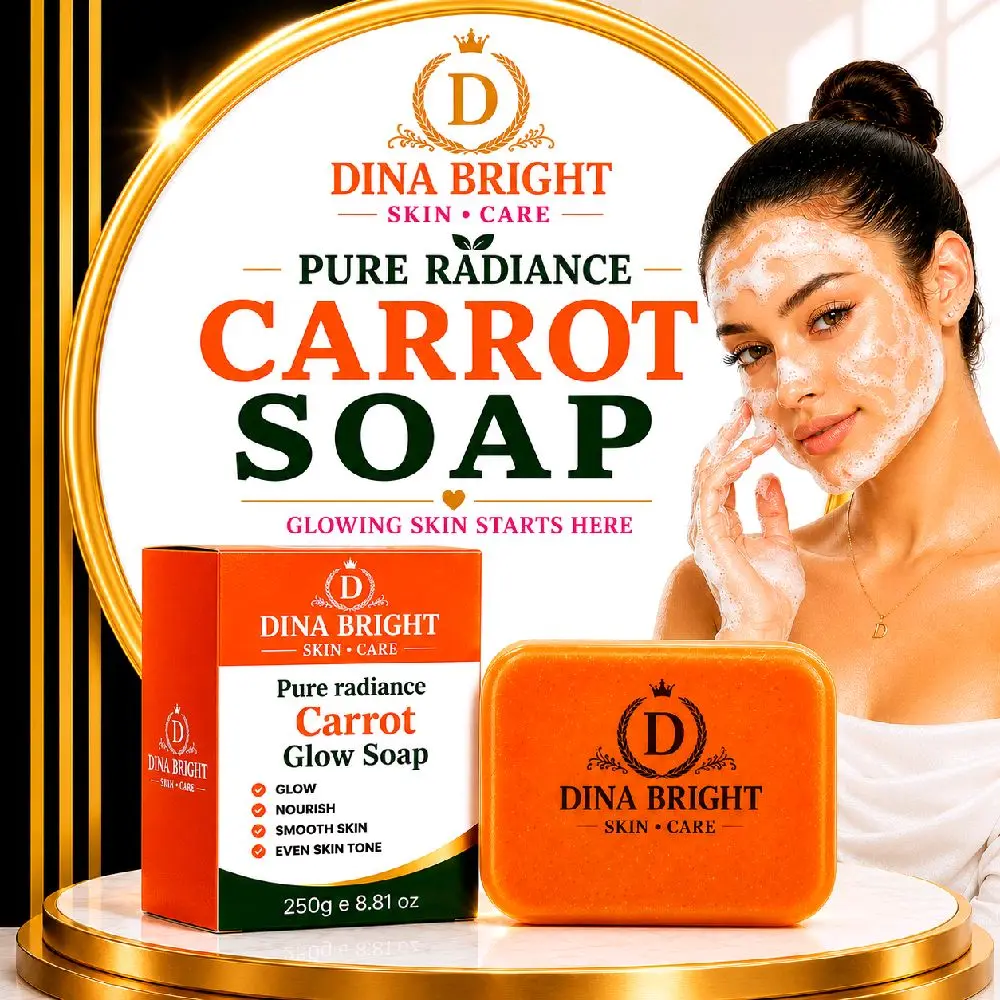 PURE RADIANCE CARROT SOAP.
