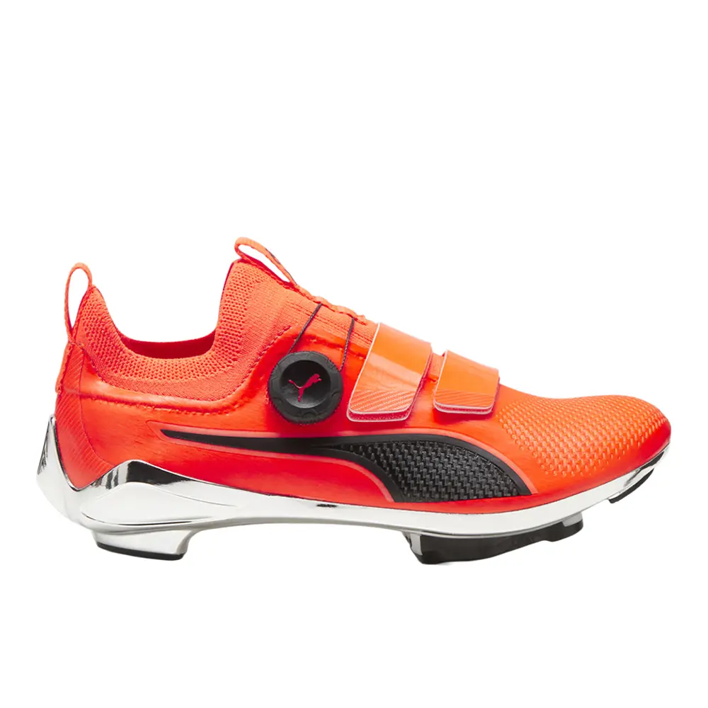 PUMA Mens Pwrspin Indoor Cycling Sneakers Shoes - Orange