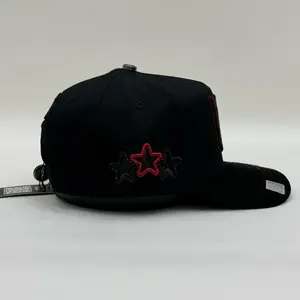 BB Hats “Black/Red  Crystal”