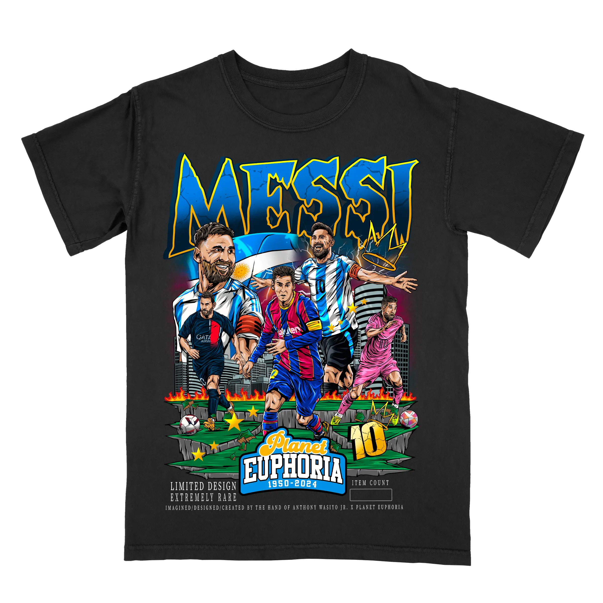Lionel Messi Limited Edition Graphic T-Shirt
