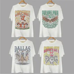 Retro Skeleton All Teams Football T-shirt, Gildan 5000 Unisex Crewneck Classic, All Teams Football Shirt