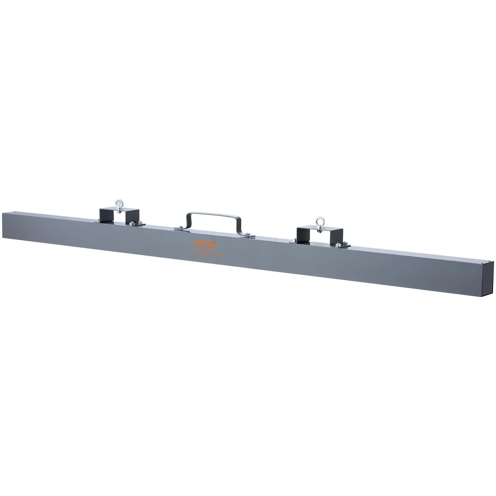【Backtoschool】VEVOR Hanging Magnetic Sweeper Pickup Tool, 120lbs Heavy Duty Industrial Grade Steel Magnet Tool, Construction Hardware for Forklifts, Clearing Debris on Metal Surfaces, Hunting Accessory for Bolts Nails Iron Chips, Construction Tools, Handl