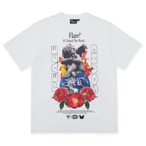 Peace And Chaos T Shirt White