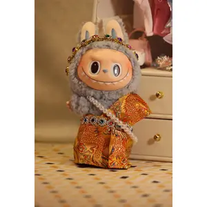 The Golden Yellow Lotus Chut Thai Set for Labubu