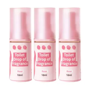 3-bottle set, 18ml per bottle One-Drop Fragrance Portable Air Freshener Grape Sweet Dream / Rose Romance Long-lasting fragrance Say goodbye to musty odors in closets, shoe cabinets, and cars Ideal for bathrooms, vehicles, and kitchens