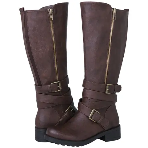 GLOBALWIN Women's Classic Casual 18YY06 Fashion Boots - 1 Inch Heel, Comfortable Walking Shoes, Shoes for Women, Effortless Daily Wear Footwear