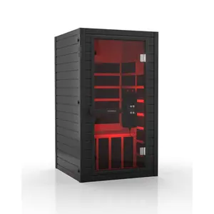 SaunaBox® Solara: 1-Person Full Spectrum Infrared Sauna