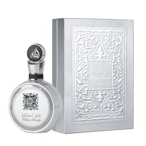 Lattafa Fakhar Platin for Unisex Eau de Parfum Spray, 3.4 Ounce