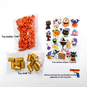 IUOUTG Kids Toy Blaster Refill Kit, 100 Pcs Soft Darts & 12 Shells, Plastic Accessories for Outdoor Sports Games, Ideal Birthday Gift for Boys