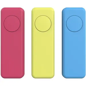 ZigBee  Button 3 Pack, Red Blue Yellow, 3-Way Remote Control, Require Zigbee hub, Work with SmartThings, Aeotec, Hubitat, Home Assistant, Third Reality Hub,  Included.