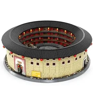 3317 PCS Wange Building Set Chengqi Tulou, Longyan, China