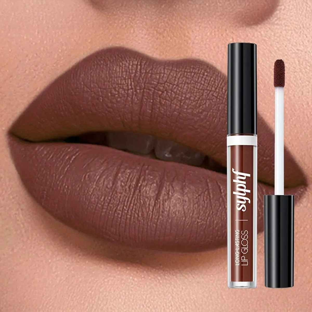 Long Lasting Matte Liquid Lipstick, 1 Count Moisturizing Lipstick, Easy Coloring Lip Sticks, Suitable for All Occasions Lip Makeup, Girls and Women Makeup Accessories, Everyday Lip, Gloss, Soft Matte Lipstick