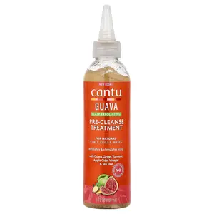 Cantu Guava & Ginger, Scalp Exfoliating Pre-Cleanse Treatment, 6 fl oz (180 ml)