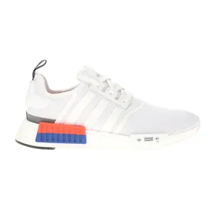 adidas Mens Nmd R1 Lace Up Sneakers Shoes Casual - White