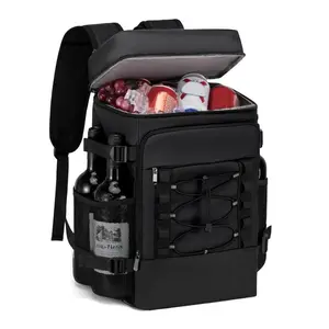 Insulated Cooler Backpack, Multifunctional Insulated Bag, Durable Insulated Bag, Leak Proof Large Capacity Cooler Bag with Thickened Handle, Portable Cooler Bag, Lightweight Insulated Pack for Beach, Fishing, Picnic, Travel, Camping