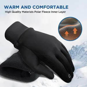 Windproof Winter Gloves, Unisex Gloves, Outdoor Touchscreen Sports Gloves Thermal Warm Gloves, Cycling Washable Gloves, Suitable for Skiing, Running, Cycling, Hunting, Work, etc. glove wrap baseball