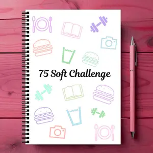 75-Day Challenge Planner, Daily & Weekly Goal Tracker, Ideal for Students & Professionals, Perfect for Fall, Holidays & New Year Organization, Achieve Your Goals with Ease & Stay Productive