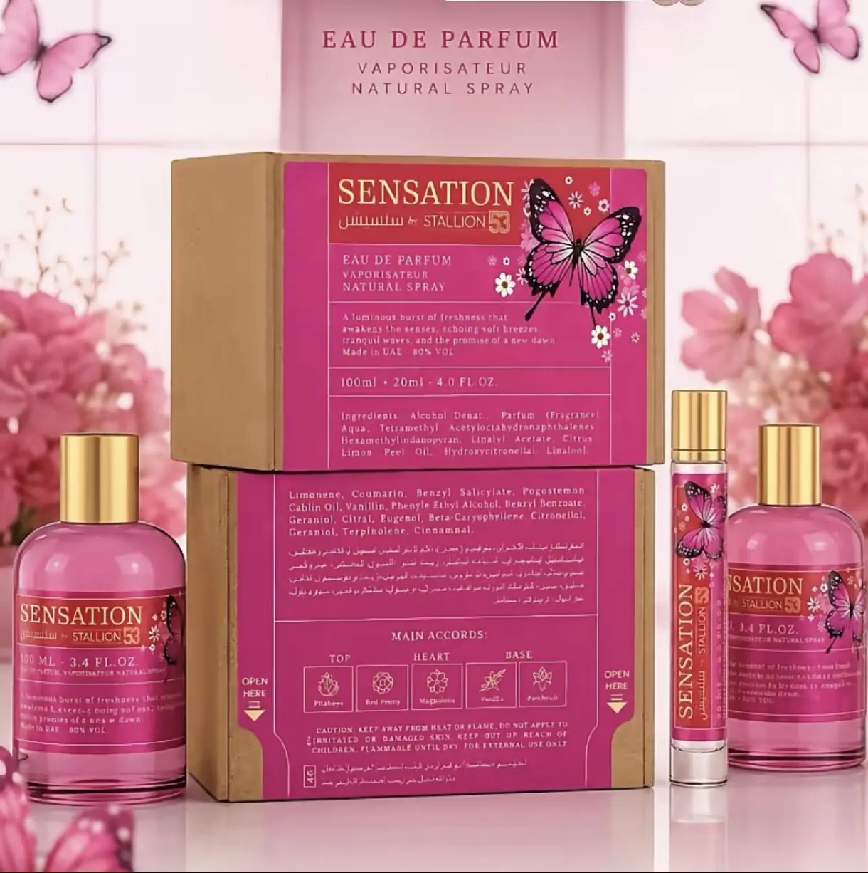 Sensation by Stallion 53 - Woman 100 ml + 20 ml Eau de Parfum
