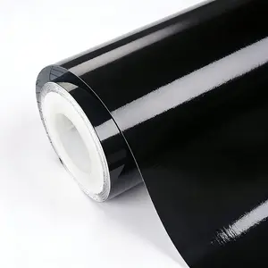 Air-Release Vinyl Wrap Roll, 1 Count Glossy Car Body Sticker Wrapping Foil For Car Exterior Decoration