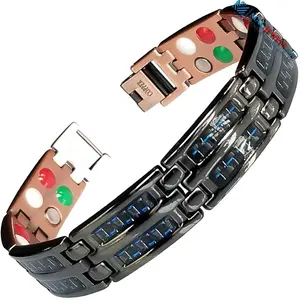 Carbon Fiber Inlay Bio Magnetic Series Bracelet