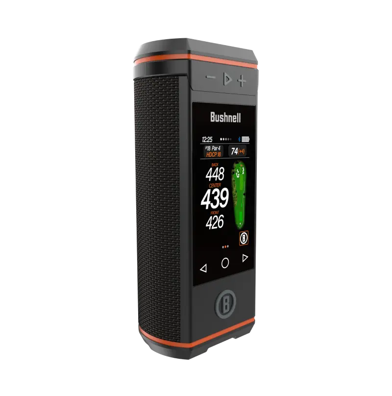 Bushnell Wingman HD: 3.5” Color HD Touchscreen & 360˚ Premium Audio for Clear Visuals and Audible Distances