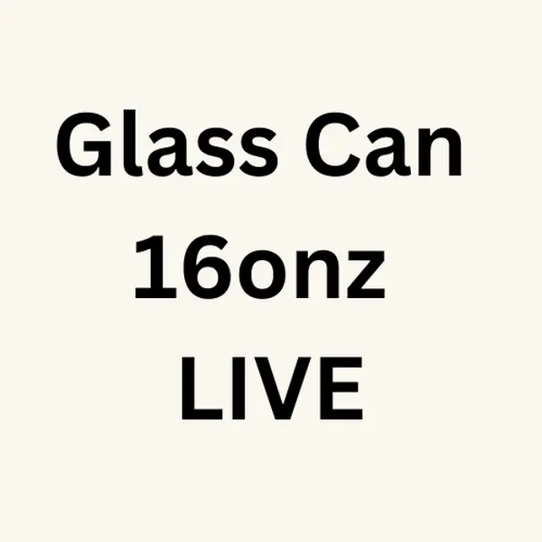 Custom Glass Drinkware 16onz **ONLY LIVE***