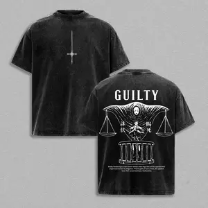 Hiromi Higuruma T-Shirt |  Vintage ClothinWashed Jujutsu Kaisen Deadly Sentencing Anime Graphic Tee | Judgeman Domain Expansion Manga Back Print | Oversized Soft Cotton Streetwear Top | Unisex Casual Apparel | Gift for JJK Fans