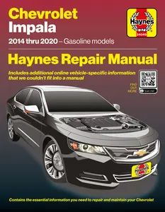 Chevrolet Impala (2014 - 2020) Haynes Repair Manual