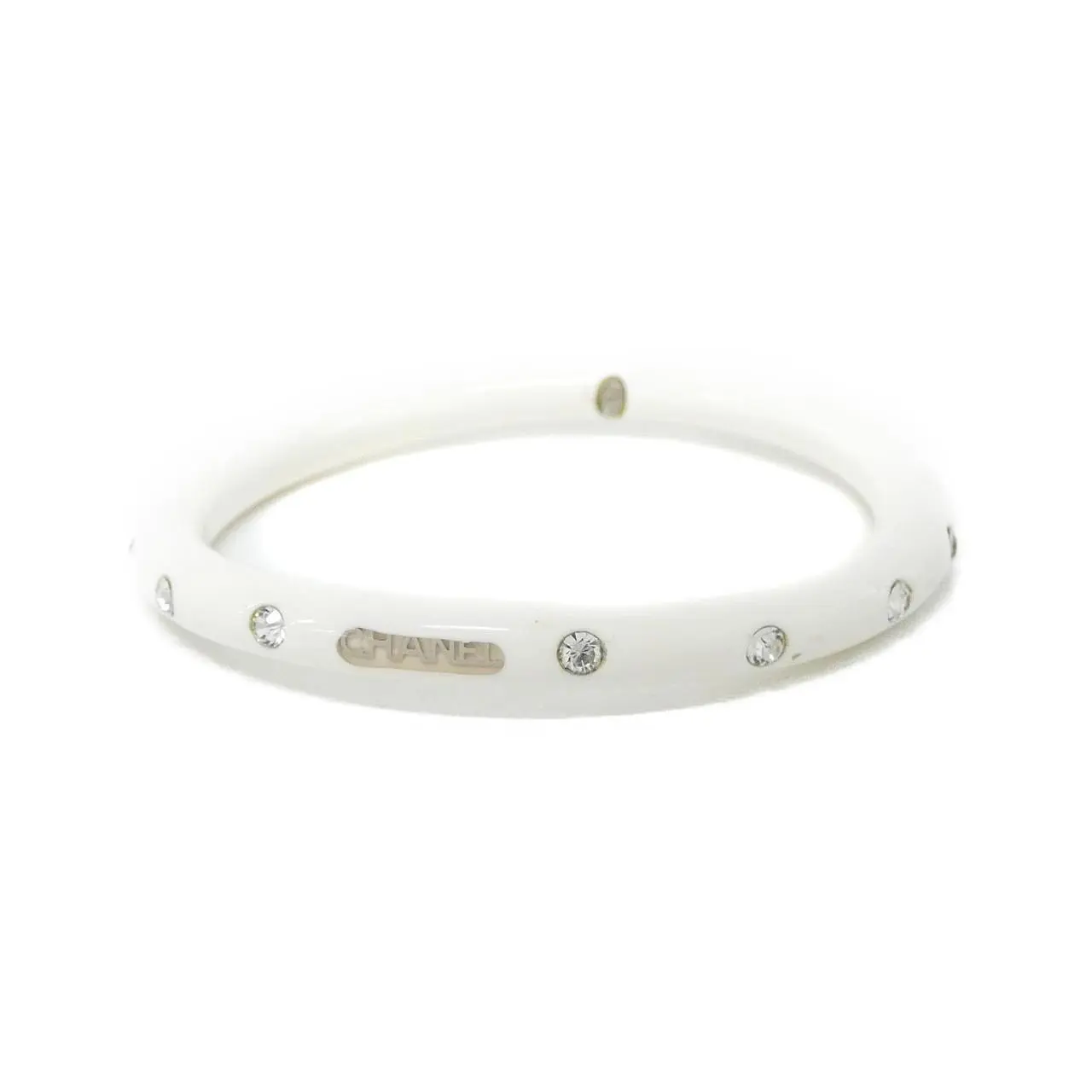 Pre-owned CHANEL Resin / Acrylic Small Leather Goods vintage bangle