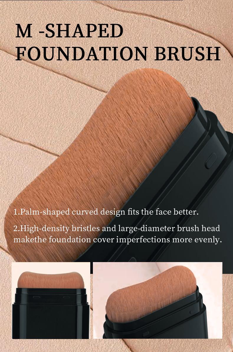 O'CHEAL Long-Wear Contour Stick Concealer & Foundation, 15g Multi-Purpose Balm Makeup for All Skin Types, Longwear Concealer
